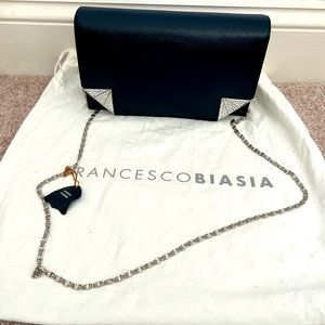 Francesco Biasa Small Leather Evening Bag